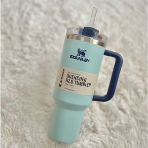 ✰ watercolor blue stanley ✰